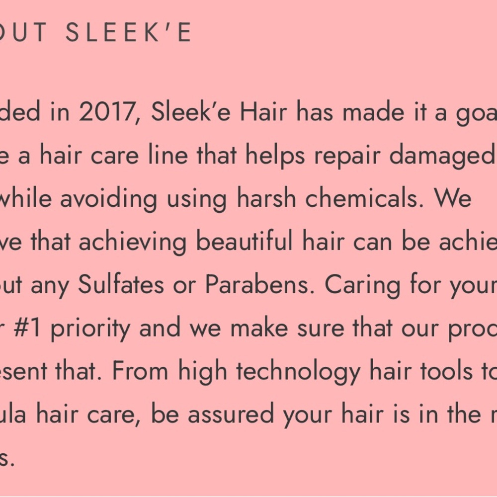 Sleek’e Professional Black and Rose Gold Hair Straightener - Picture 10 of 16